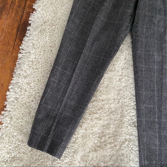 Aritzia Babaton Conan Crop Classic Wool and Cashmere Pants SZ 0 Gray - Picture 7 of 11